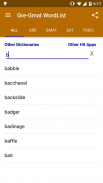 Offline GRE , GMAT , SAT Wordlist screenshot 2