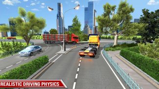 Cargo Truck Driver 3D: Euro Transporter Truck screenshot 4