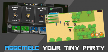 Spawnders - Tiny Hero RPG screenshot 1