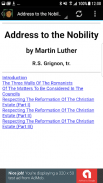 Writings of Martin Luther screenshot 1