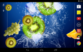 Fruits Live Wallpaper screenshot 1