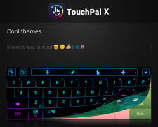 TouchPal X Keyboard updater screenshot 4