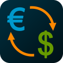 USD to euro Converter / US dollar to Euro Icon