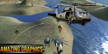 Helicopter Gunship Air Strike screenshot 2