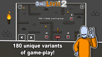 One Level 2: Stickman Jailbreak screenshot 1