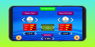 Virtual Finger Soccer screenshot 1