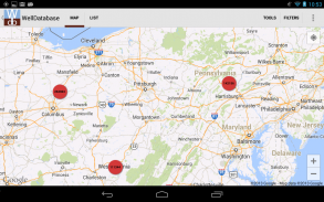 Well Database screenshot 16