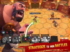 Gladiator Heroes Clash - Jogo de Luta e Estratégia screenshot 10
