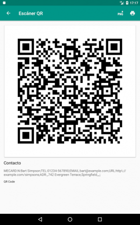 como descargar el codigo qr