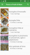 Pesce e Frutti di Mare ricette di cucina gratis. screenshot 3