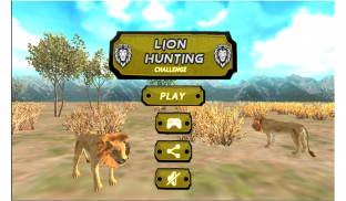 狮子追捕 Lion Hunting Challenge screenshot 2
