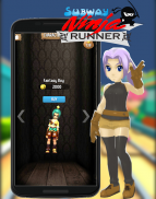 Subway Ninja Runner Go! screenshot 4