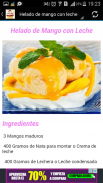 Ricas Recetas de Helados screenshot 1