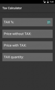 TAX Calculator screenshot 0