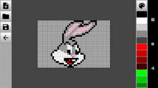 Pixel art graphic editor screenshot 2