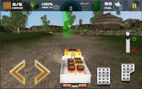 Simulator truk kargo offroad screenshot 5