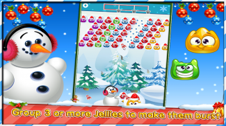 Christmas Jelly Match Three Game screenshot 1