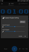 Speaking Timer Voice Stopwatch screenshot 4