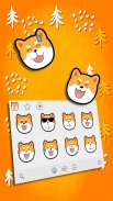 Funny Shiba Inu Emoji Stickers screenshot 0