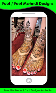 Foot / Feet Mehndi Designs screenshot 2