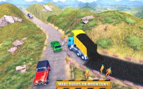 Uphill Road Builder Sim 2019 screenshot 2