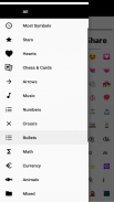 Message Symbols & Characters screenshot 6