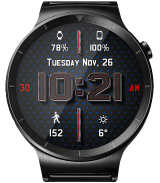 Chrome Leather HD Watch Face screenshot 5