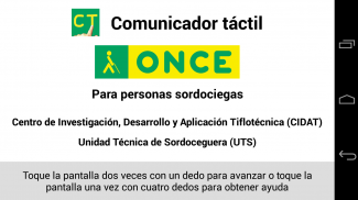 Comunicador Táctil ONCE screenshot 0