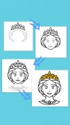 How To Draw Princess screenshot 3