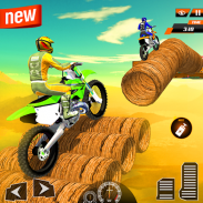 Trik Nyata Stunt Bike Pro Trik Master Racing Game screenshot 6