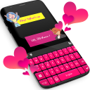 Pink Keyboard For WhatsApp