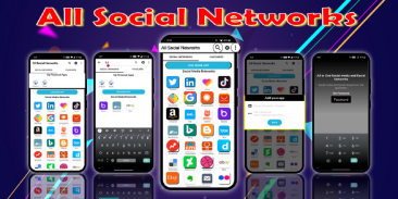 All in one social media - social networks app screenshot 1