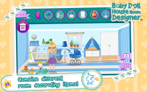 Casa de boneca decoração jogo screenshot 2