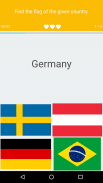Vlagquiz: landen, hoofdsteden, screenshot 0