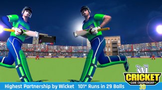 Cricket Game Championship 3D screenshot 1