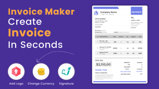 Invoice Maker - Create Invoices and Receipts screenshot 3