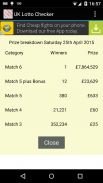 UK Lotto Checker screenshot 4