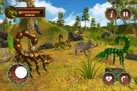 Scorpion Family Jungle game screenshot 4