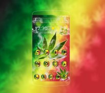 (FREE)Weed Rasta Smoke New 2018 Theme screenshot 7