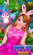 Easter Doll Fashion Salon Makeup Dress up Game screenshot 10