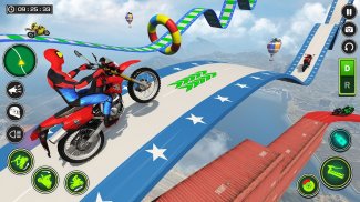 Superhero Bike Racing Games 3d screenshot 5