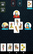 Cuatrola खेल स्पेनिश कार्ड screenshot 0