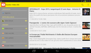 Beppe Grillo Blog 5 stelle screenshot 1