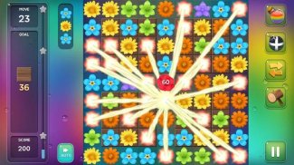 Flower Match Puzzle screenshot 4