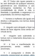 Constituição Federal Brasileir screenshot 2
