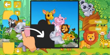 Animals puzzle screenshot 2