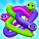 Tangled Snakes: Puzzle Game