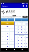 Fractions School Calculator screenshot 1