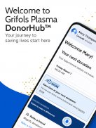 Grifols Plasma Donor Hub screenshot 2