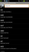 Fire Department Abbreviations screenshot 0